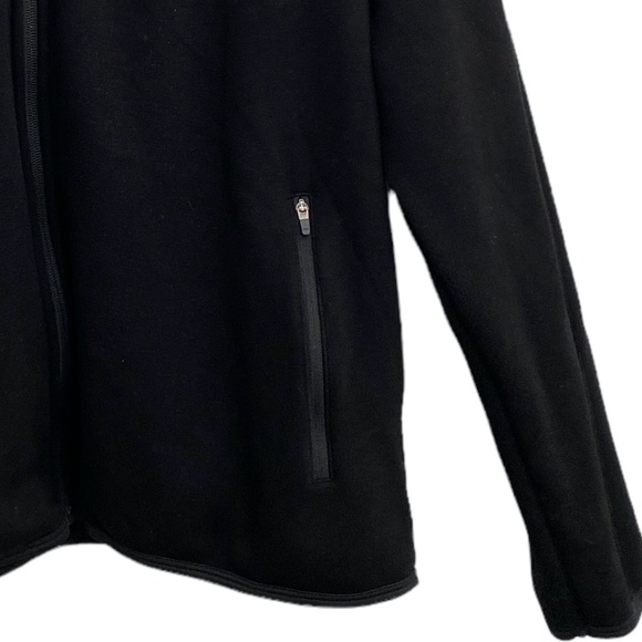 01;.ALGO PERFORMANCE BLACK ZIPPER SWEAT SHIRT HOODIE JACKET SIZE XL - Picture 3 of 13